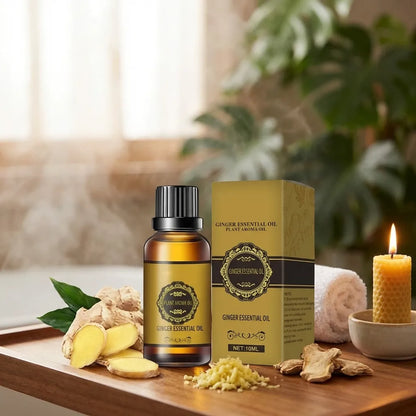 Belly Drainage Ginger Oil (10ML) - Pack of 2
