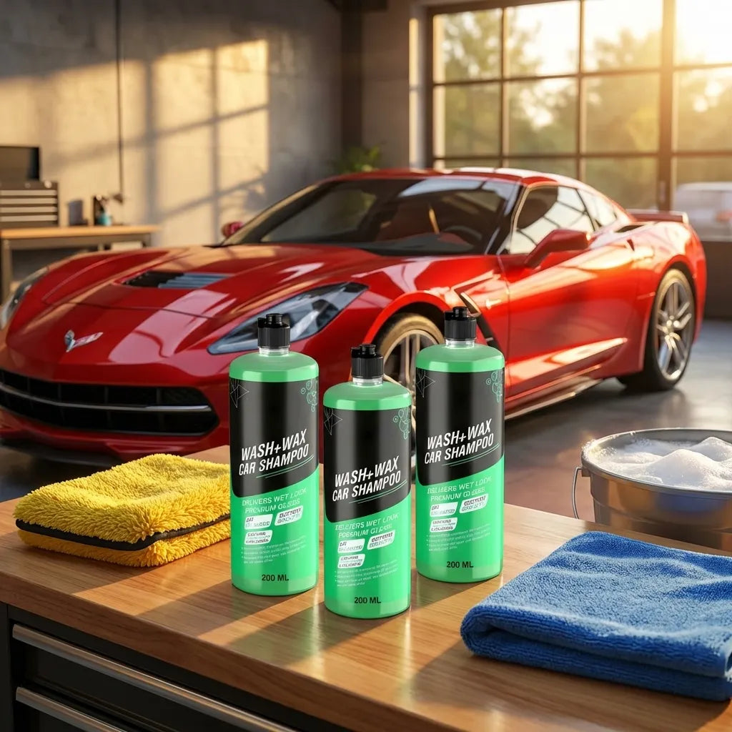 Wash & Wax Car Shampoo