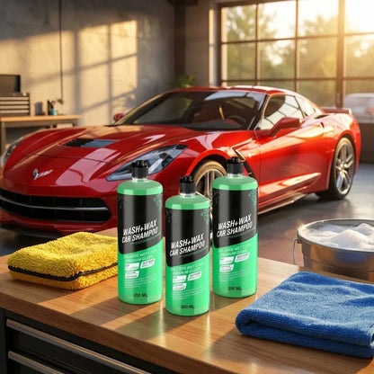 Wash & Wax Car Shampoo
