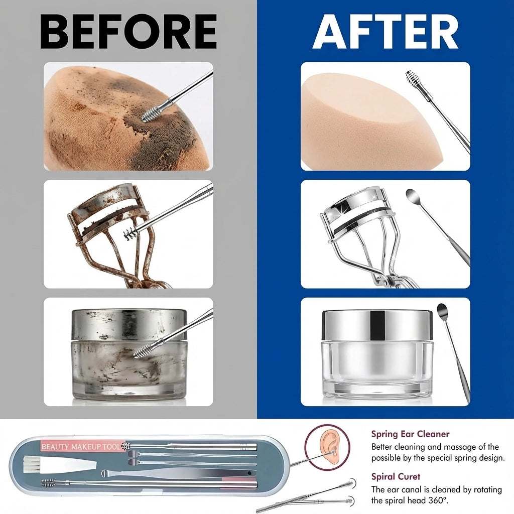 Stainless Steel Ear Cleaning Kit
