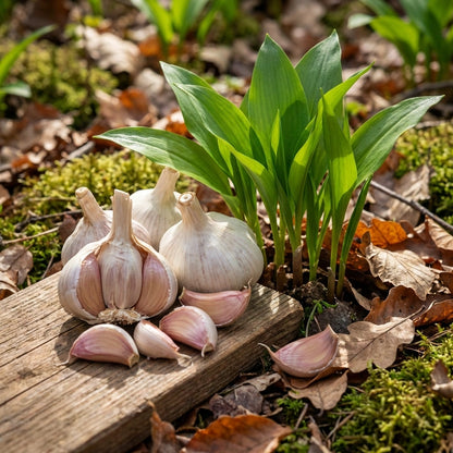 Garlic Seeds with Growth Serum