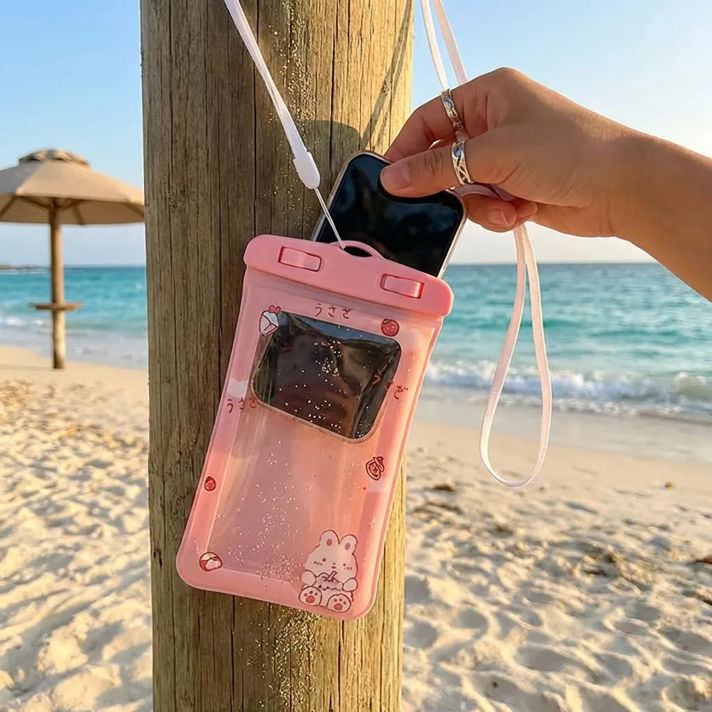 Universal Cartoon Waterproof Mobile Cover