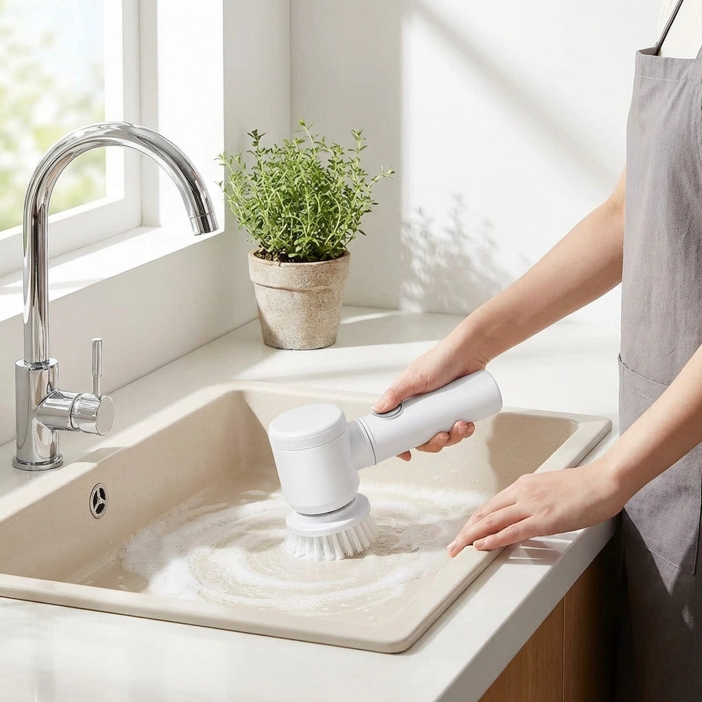 5 in 1 Handheld Bathroom Cleaning Brush