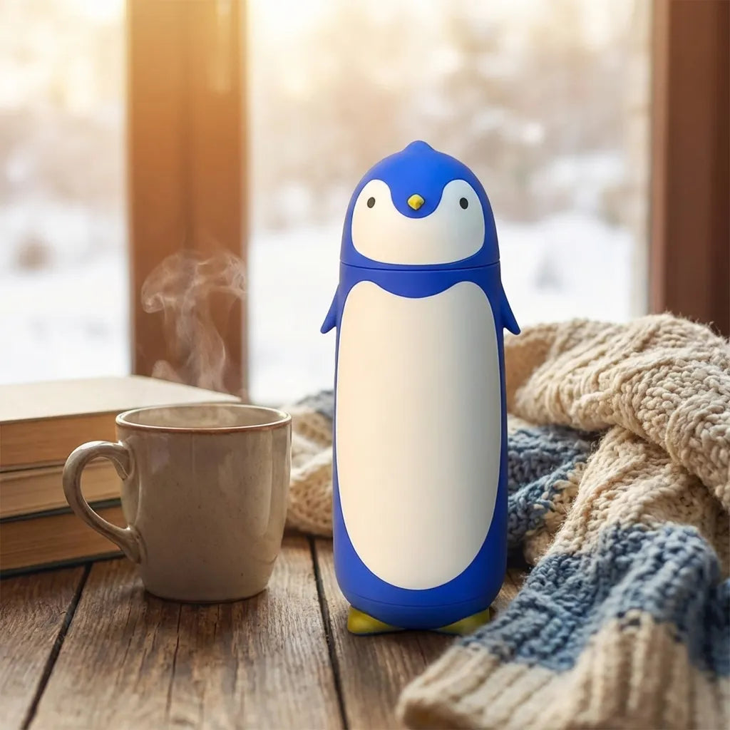 Penguin Cartoon Water Bottle