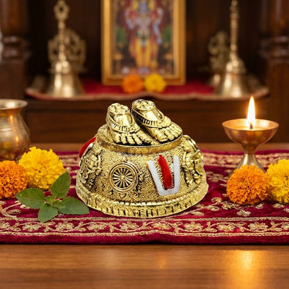 Antique Lord Balaji Charan Paduka