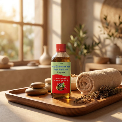 Herbal Body Massage Oil – 280g x 2