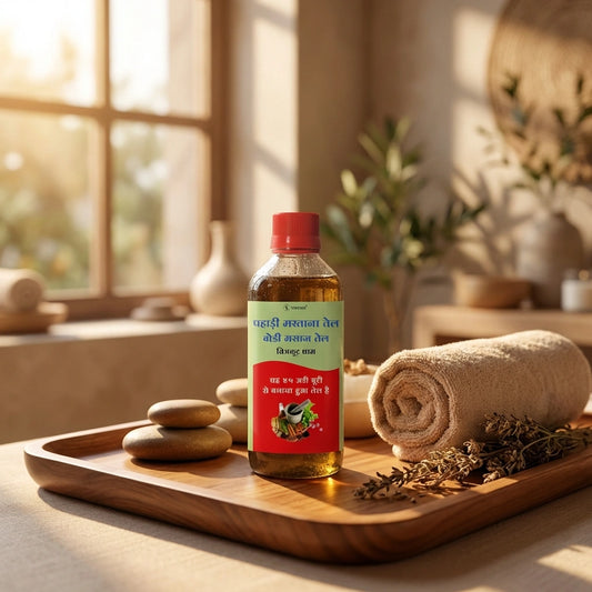 Herbal Body Massage Oil – 280g x 2