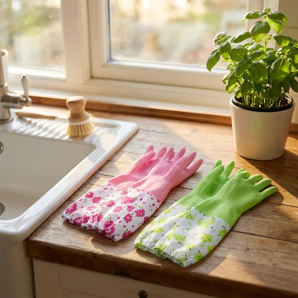 Multipurpose Cleaning Gloves with Lining