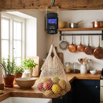 50 Kg Digital LCD Display Weighing Scale (Black)