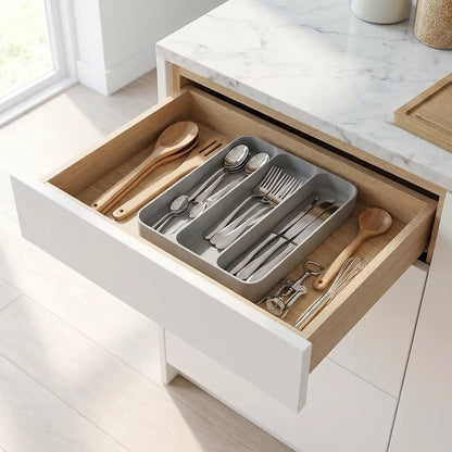 1 Pc Cutlery Tray Box Used For Storing