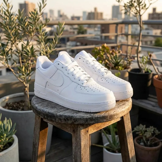 Urban White Essential Sneakers