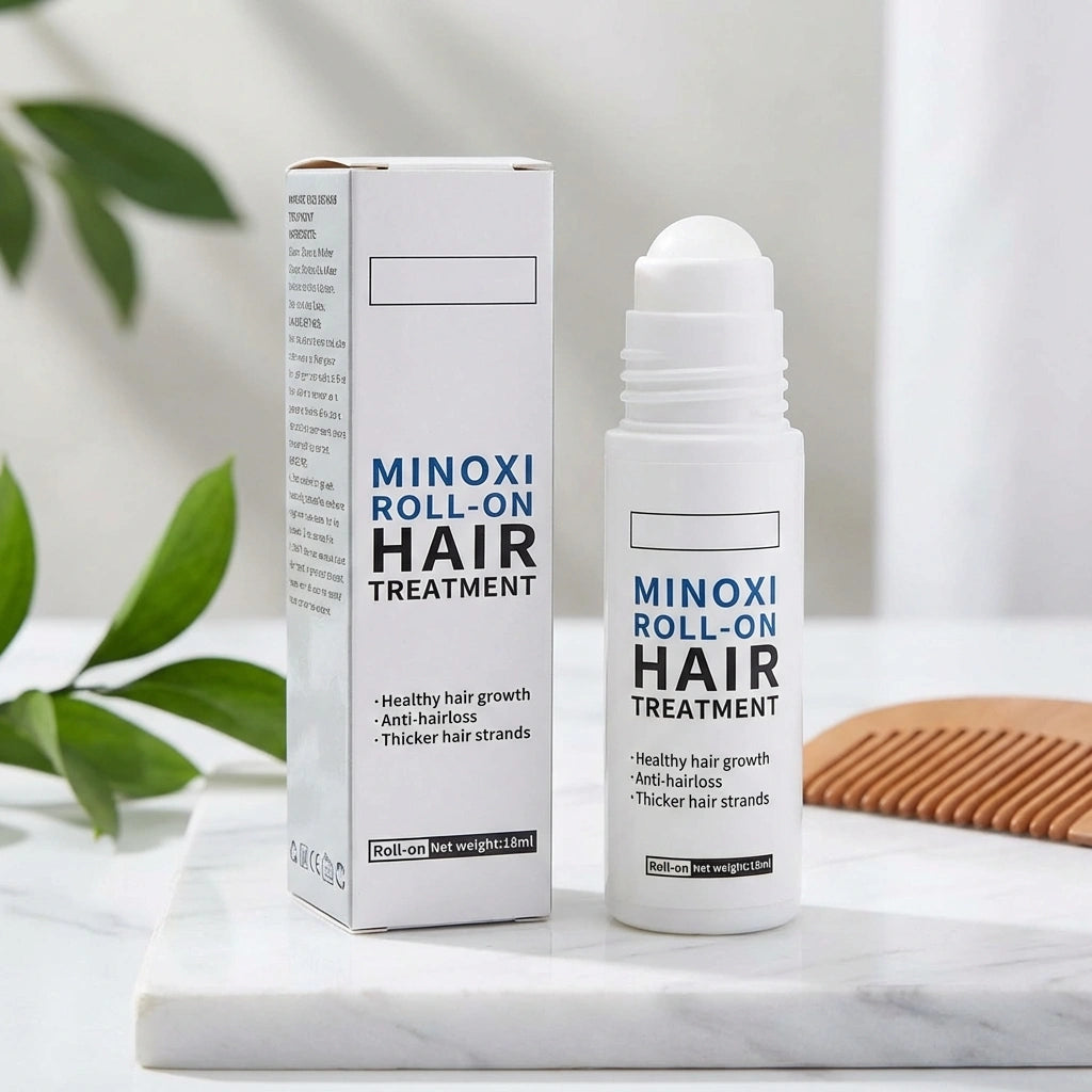 Minoxi Roll-On Hair Treatment Hair Growth Serum For Women & Men