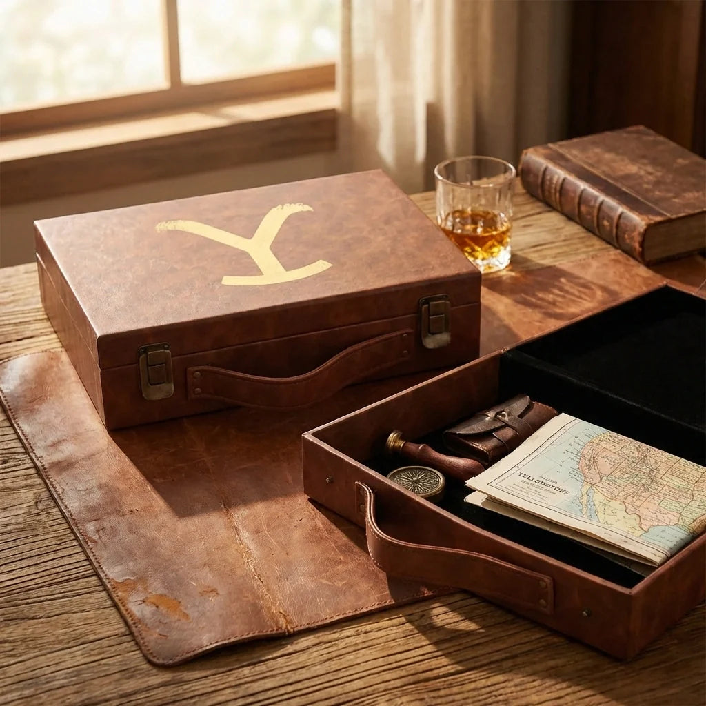 Leather Medium Carrying Case