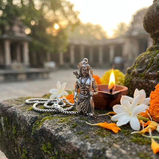 Lord Ram Pendant With Chain
