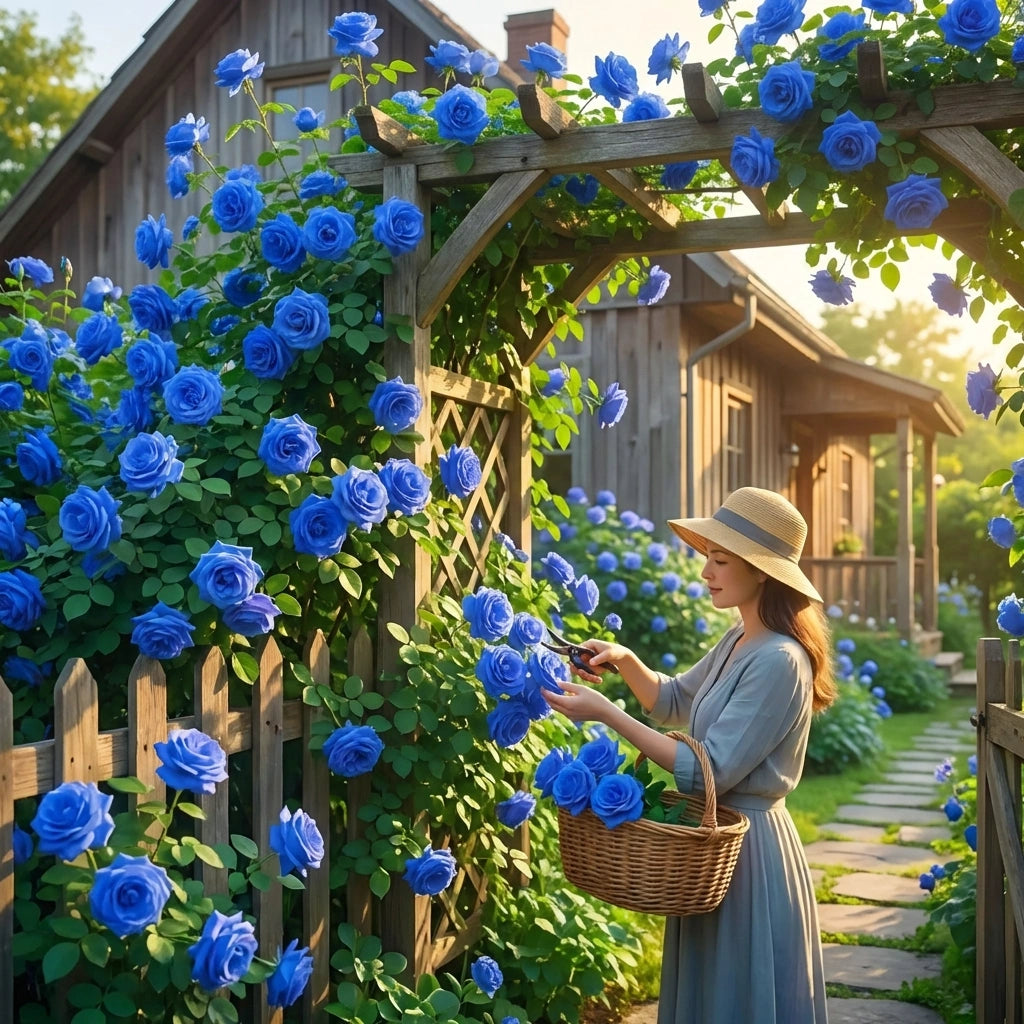 Blue Climbing Rose Seeds