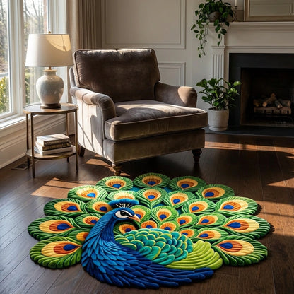 Peacock Floor Mat