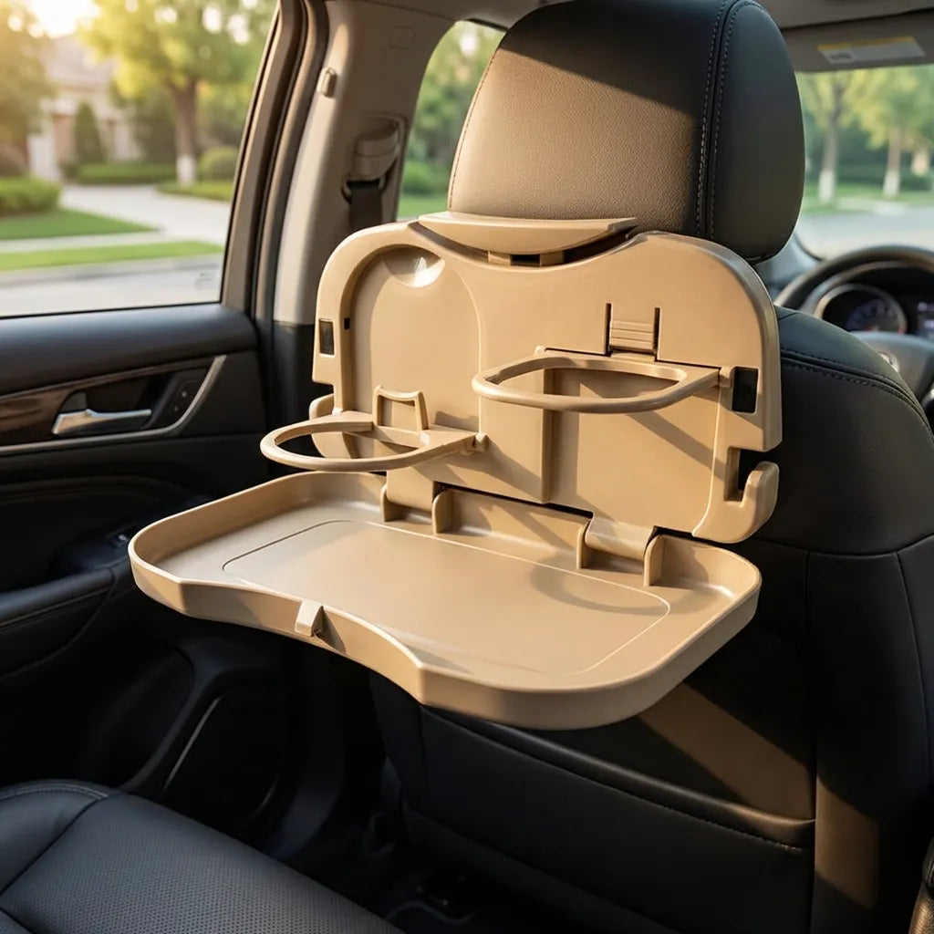 Car Travel Foldable Dining Food Tray