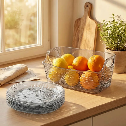 Plastic Household Plates Dinner Plates