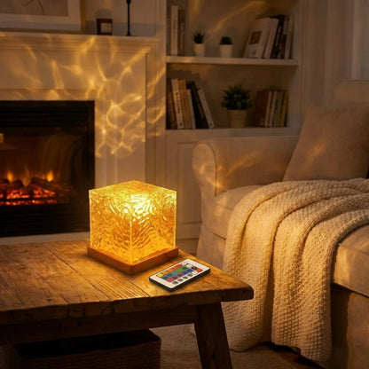 Rotating Ripple Night Light