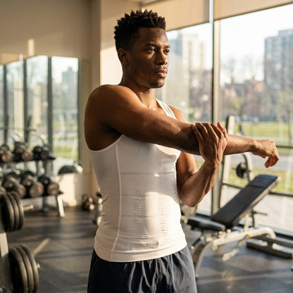 Men’s Compression Vest – Stretchable Nylon & Spandex
