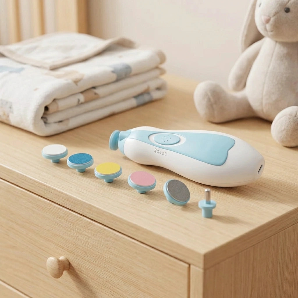 Electric Nail Trimmer Set For Baby