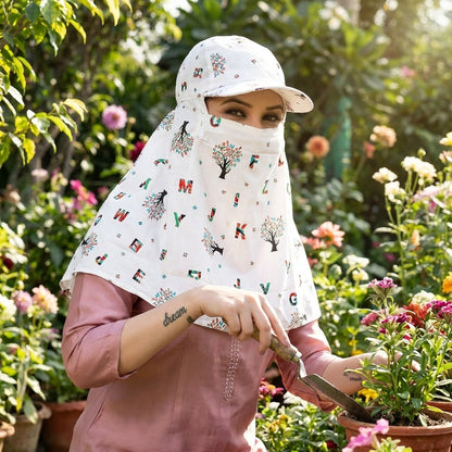 Summer Sun Protection Women Cap Mask