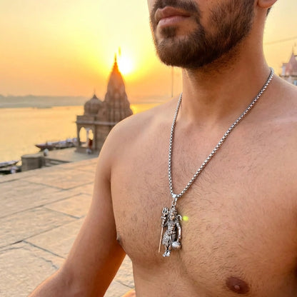 Divine Shiva Locket With Chain