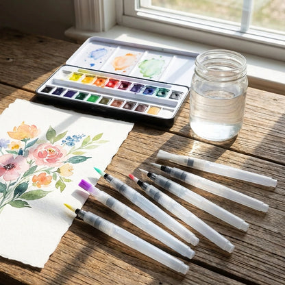 Silicone Watercolor Brushes
