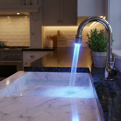Color Changing Temperature Faucet