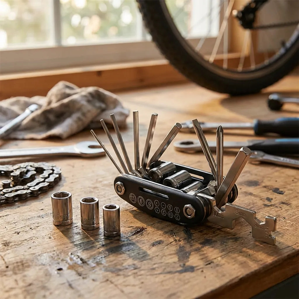 16-in-1 Bike Repair Multi-Tool (Carbon Steel)