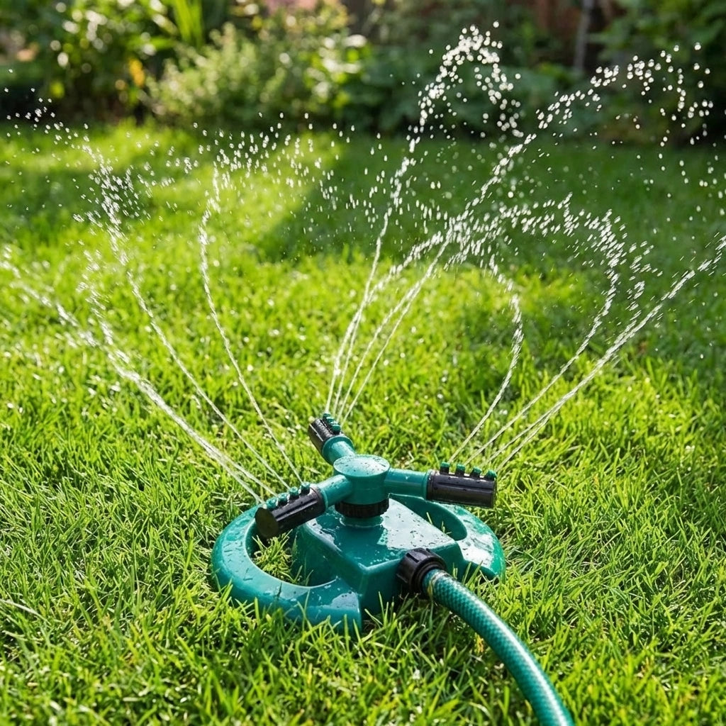 360° Rotating Lawn Sprinkler