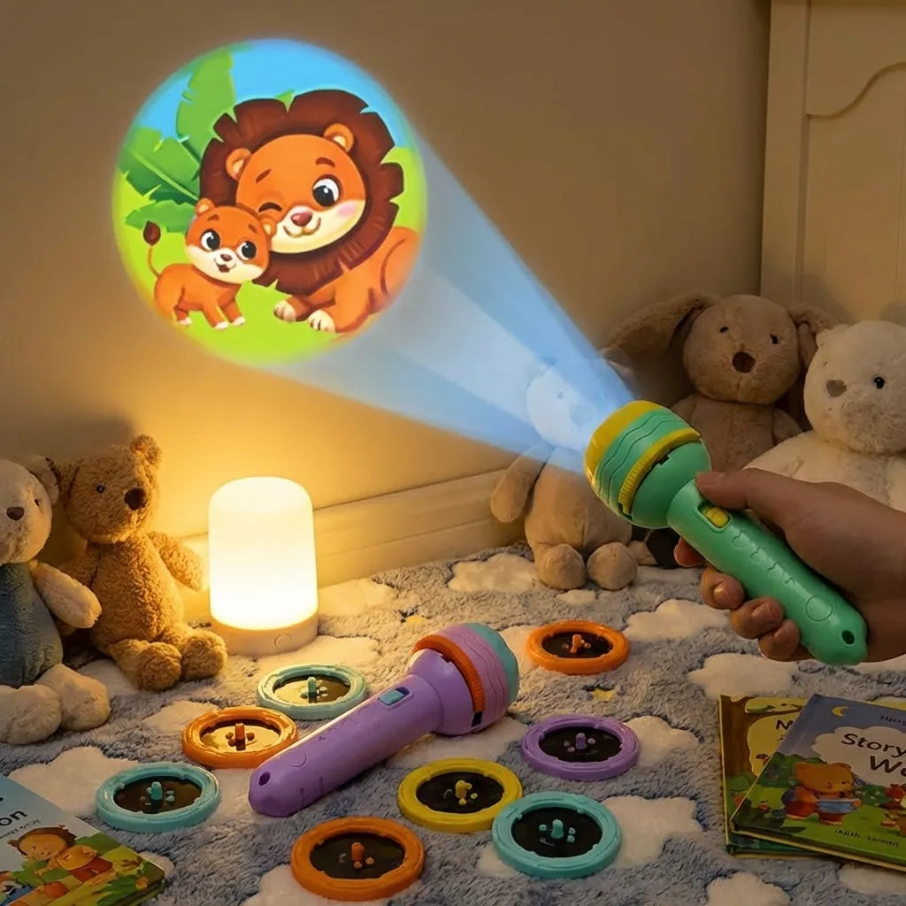 Slide Flashlight Torch For Kids Toy