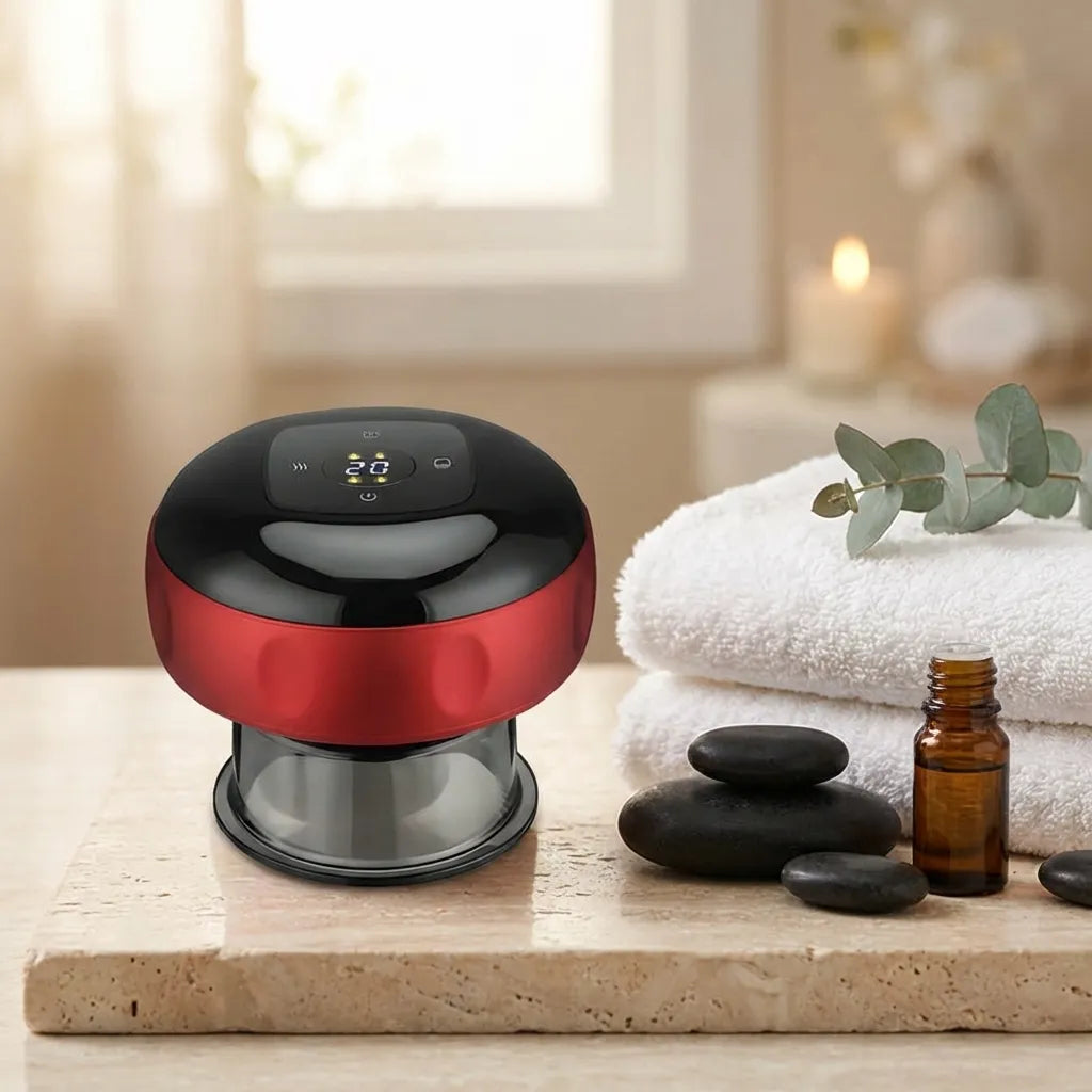 Electric Cupping Machine with Heat – 12 Levels