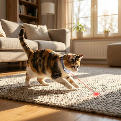 Pet Laser Collar Self Teasing Toy