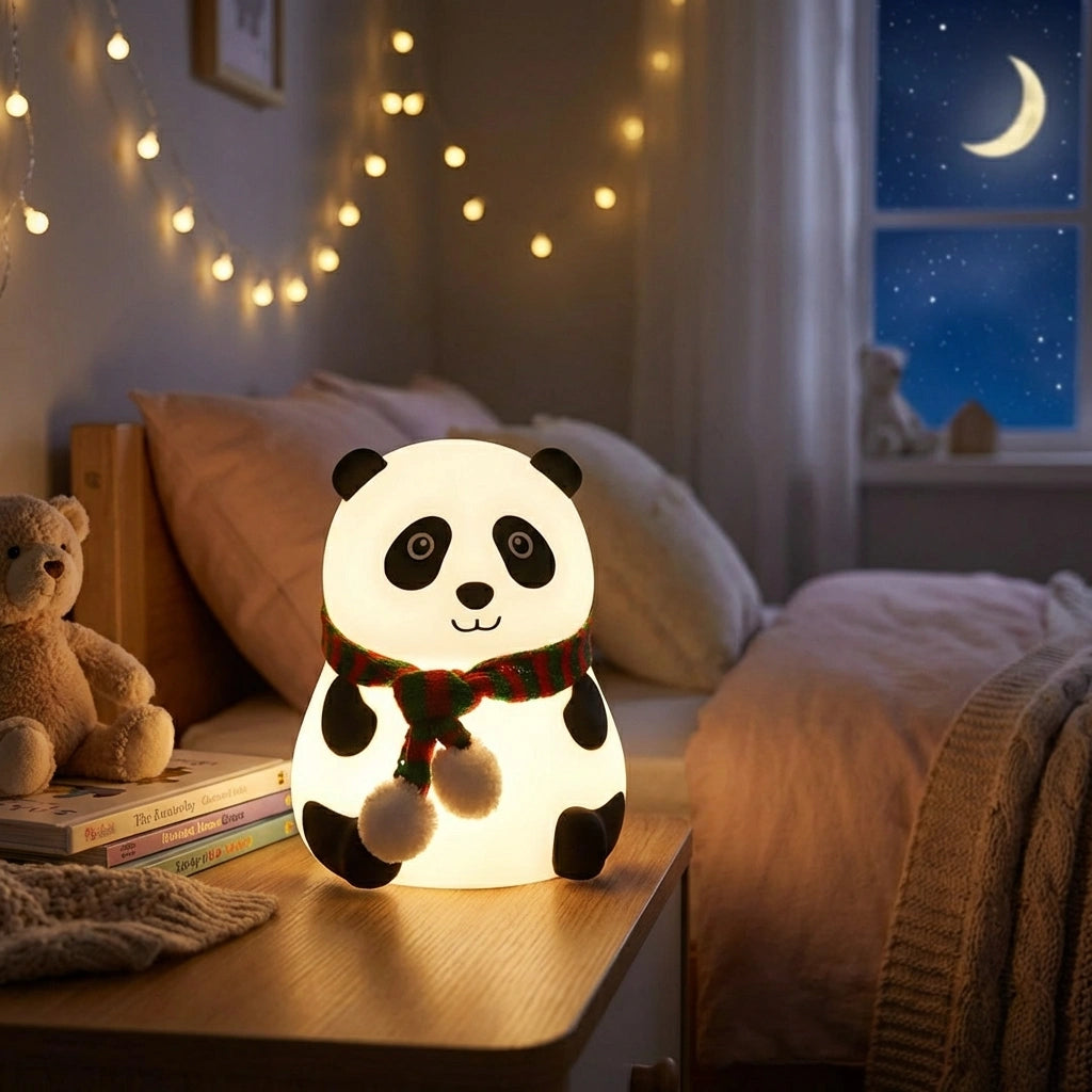 Cute Panda Light Lamp For Kids