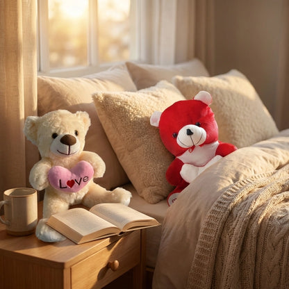 Love Quote Soft Teddy