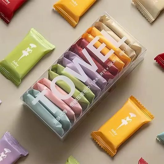 14 Pack Compressed Towels Tablets bathroom