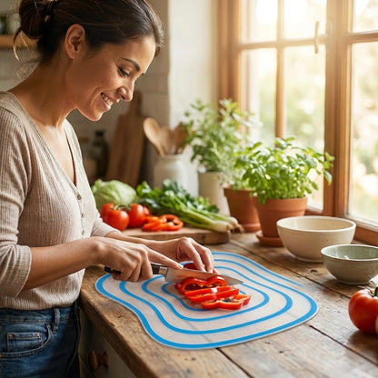 Transparent Flexible Vegetable Cutting Board