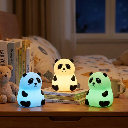 Silicon Touch Panda Lamp