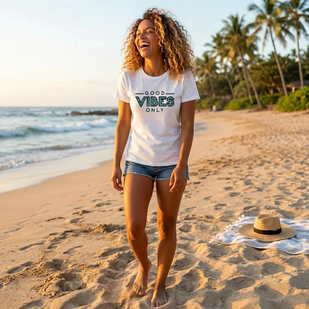 Women's Cotton Printed T-Shirt