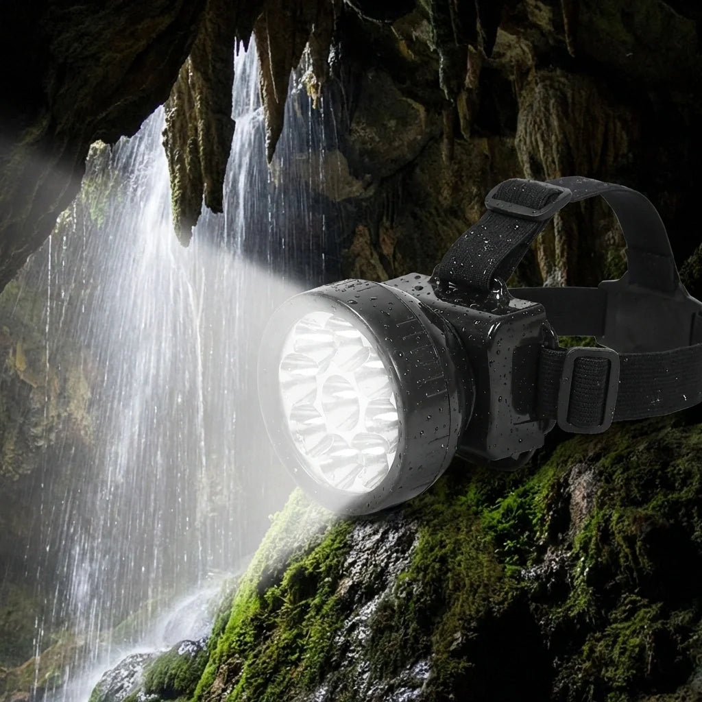 Rechargeable 9-LED Headlamp