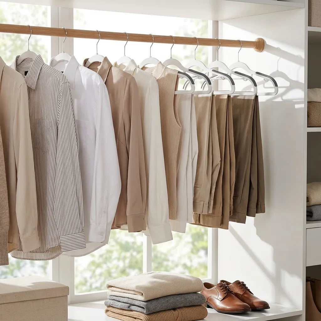 Space-Saving Flexi Hangers (Pack of 4)