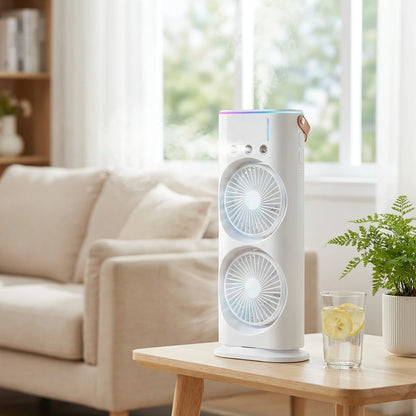 Portable Mist Cooling Fan