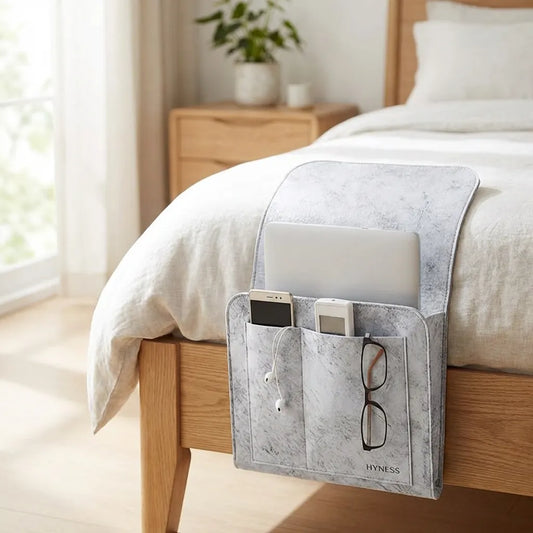 Bedside Caddy Essentials Pocket Hanging Storage Organizer