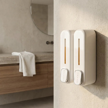 Press Wall-Mounted Dispenser Soap Manual (Pack of 2)