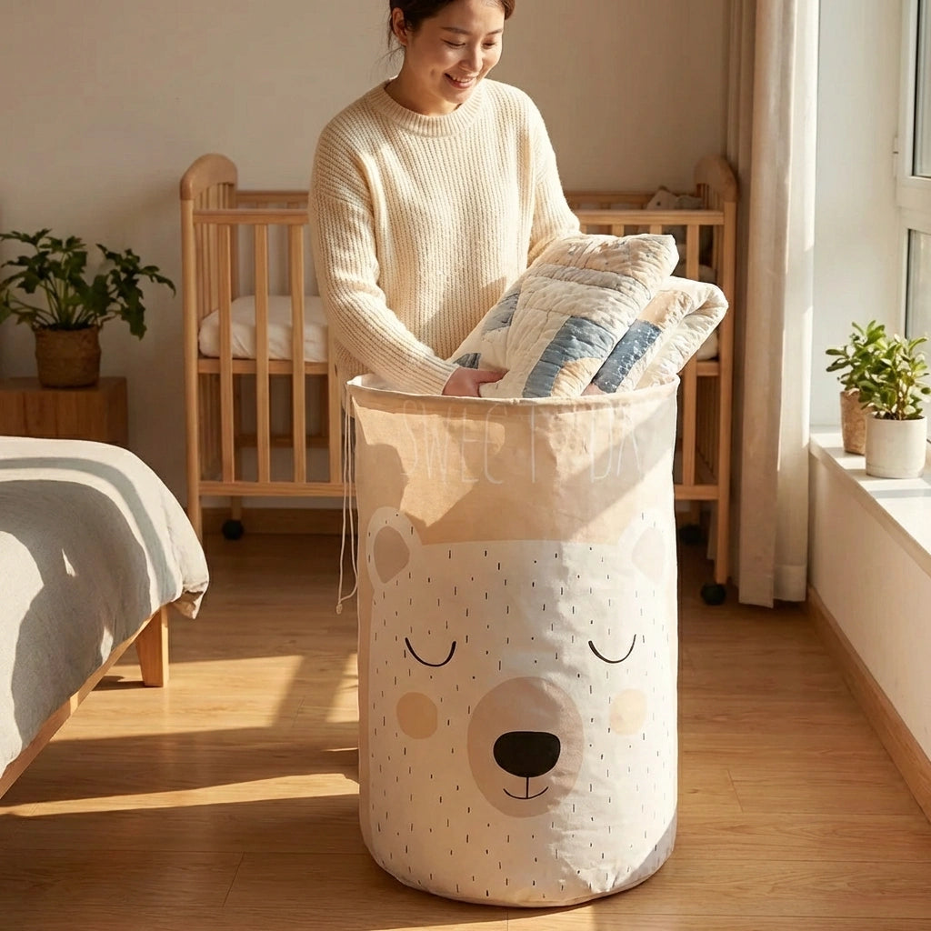 Round Quilt Storage Bag
