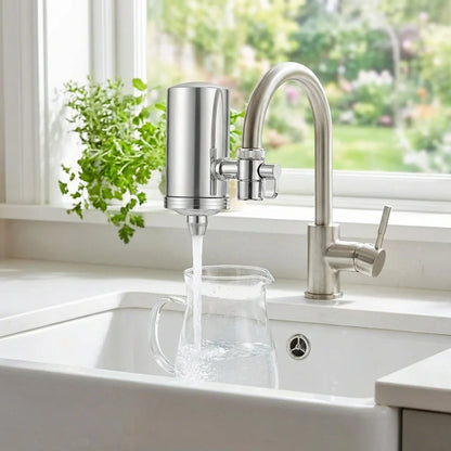Stainless Steel Faucet Water Filter