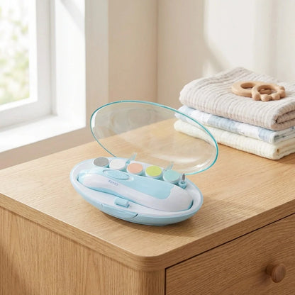 Electric Baby Nail Trimmer With Grinding Heads