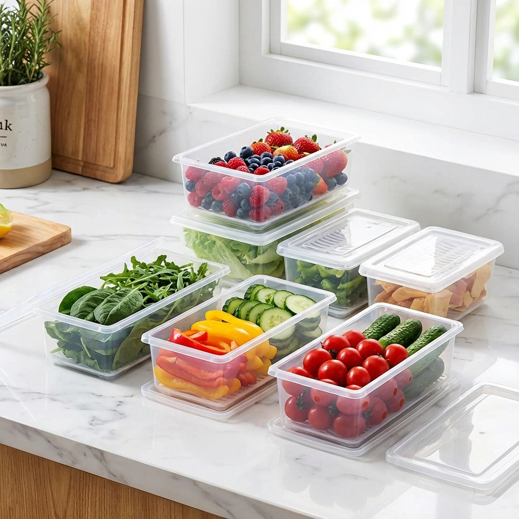 Crisp-Keeper Fridge Containers