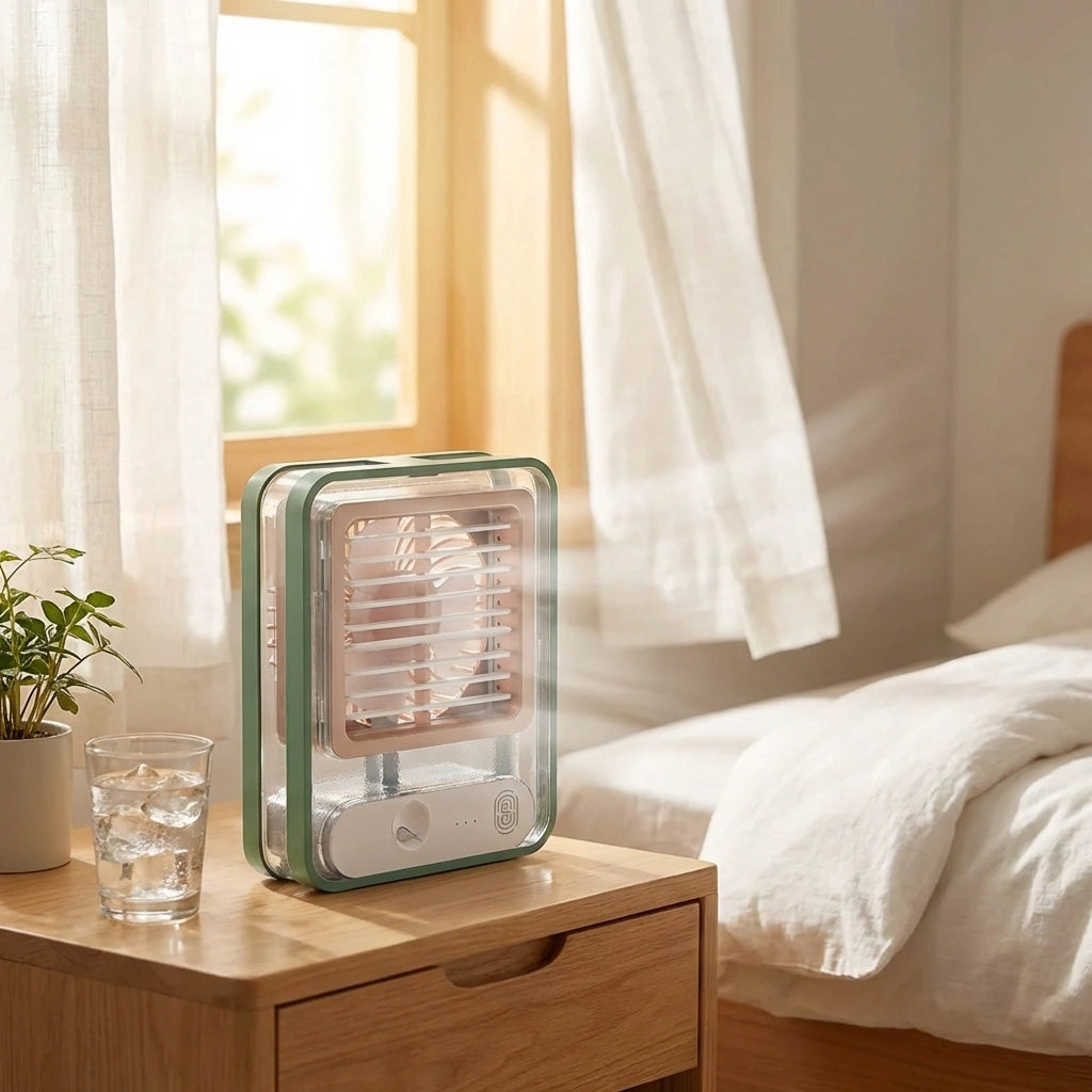 USB Mini Cooling Mist Fan